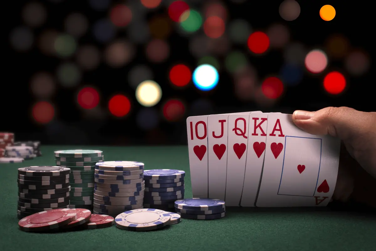 Wunderino casino pokerbord